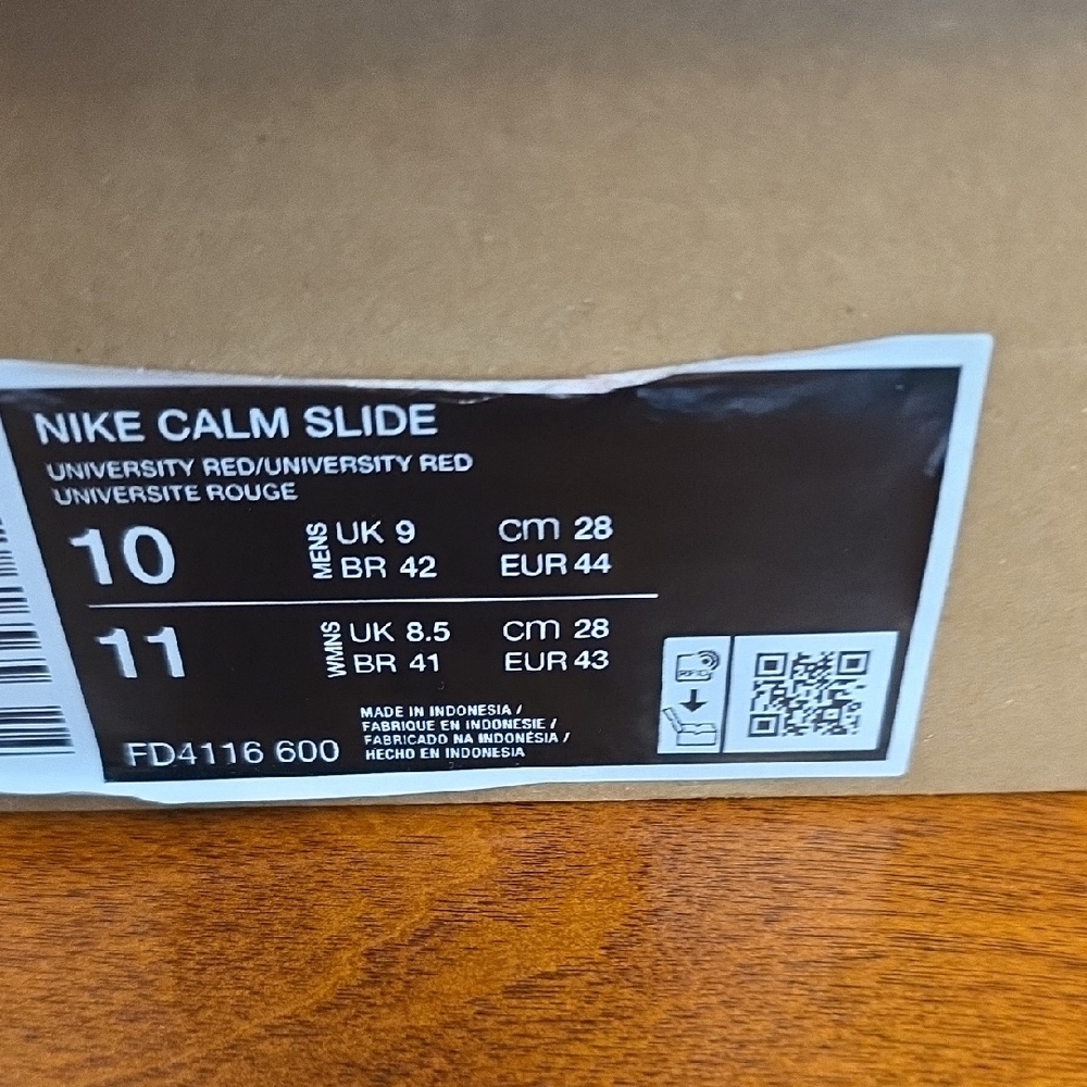 Nike University Red Calm Slide - Picture 4 of 4